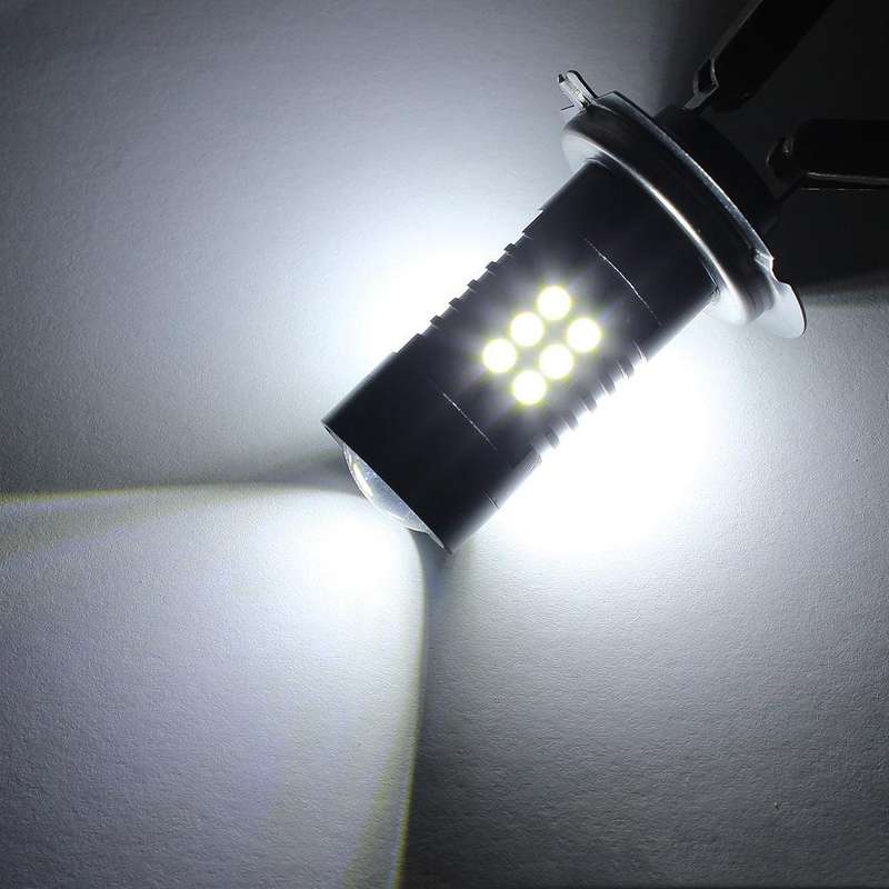 1pair Automotive High-power LED White Light Fog Lamp(H7)