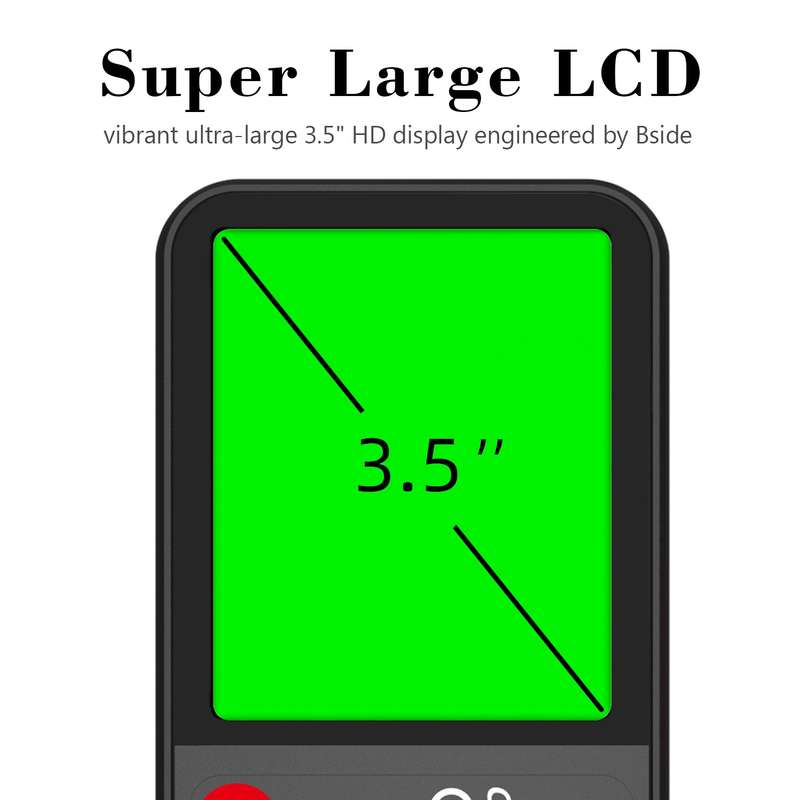 BSIDE ADMS7 Smart Thin Digital Multimeter Counts DC AC Voltmeter, Model: Standard Charging Model
