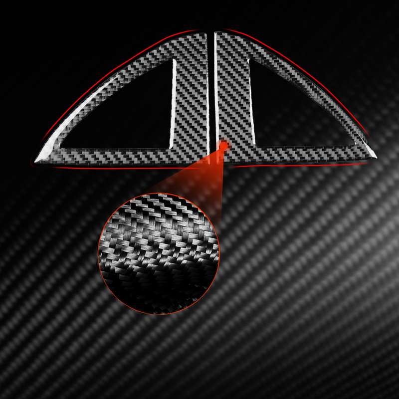 For Jaguar F-TYPE 2013+ Universal Inner A-pillar Speaker Cover For Both Left And Right Driving(Black