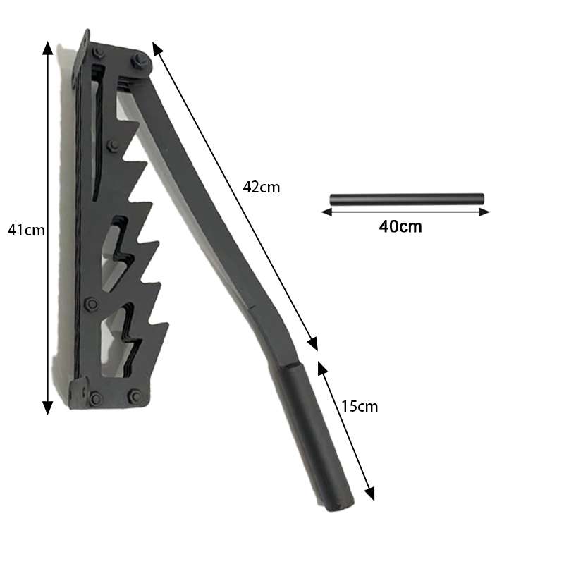 Upgrade Wall Mounted Manual Wood Splitter High Carbon Steel Fire Wood Cutter With A Long Handle Set