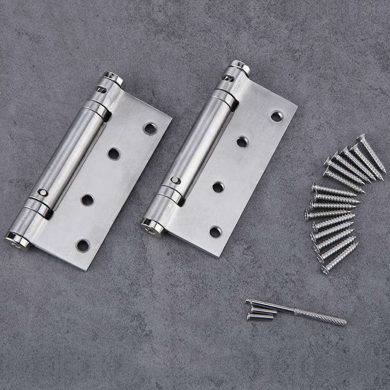 2pcs /Set 4 Inch Stainless Steel Hinge Free Slotting Door Switch Hinge