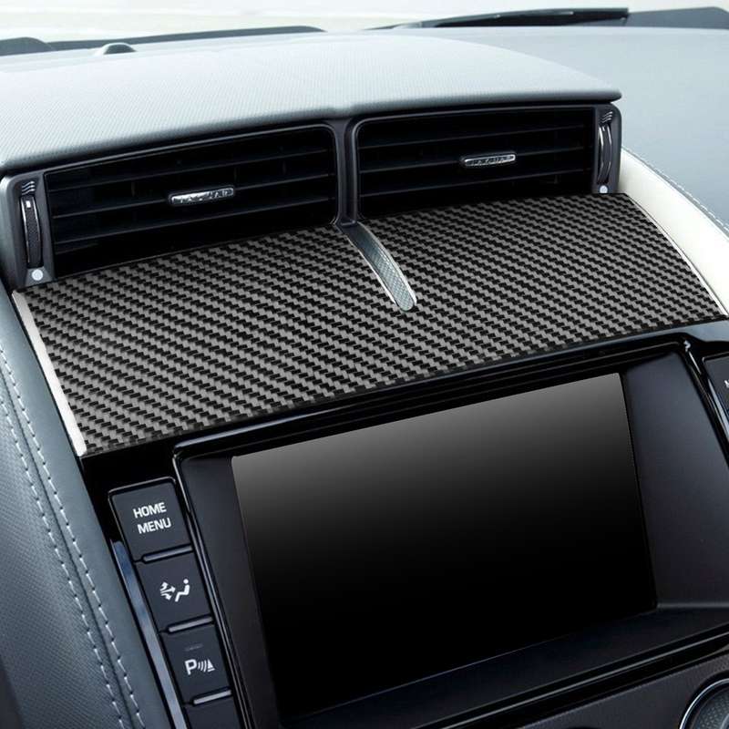 For Jaguar F-TYPE 2013+ Universal Center Console Sticker For Left And Right Drive(Black)