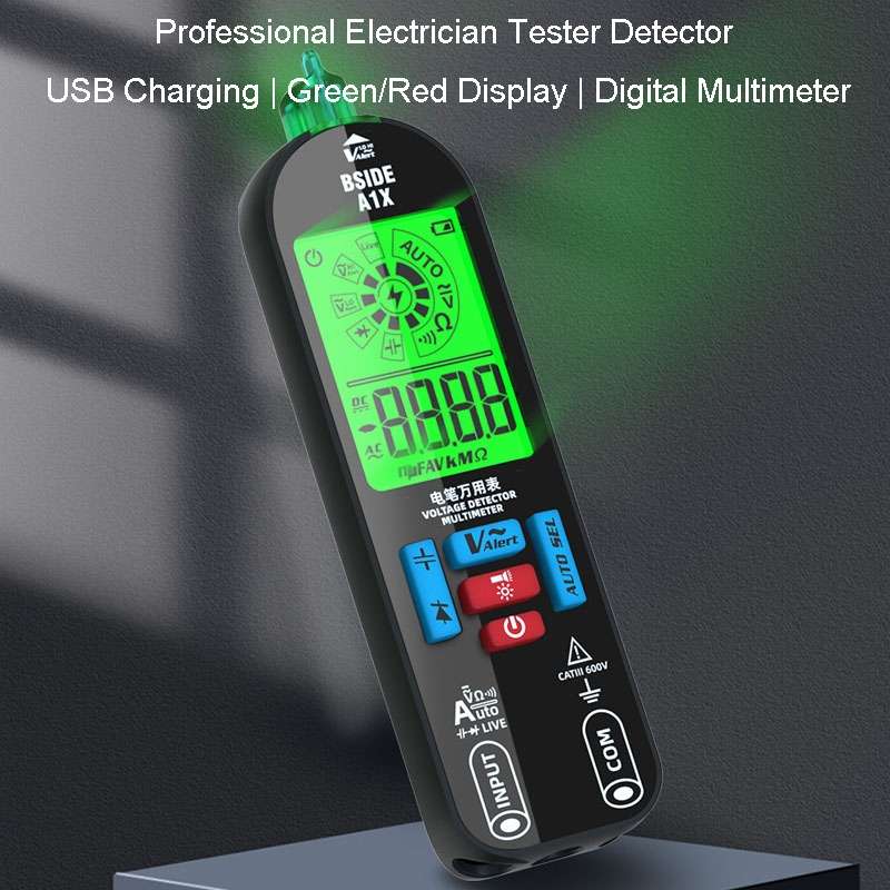 BSIDE A1X Charging Model Mini Digital Electric Pen Intelligent Automatic Merit Multimeter, Specifica