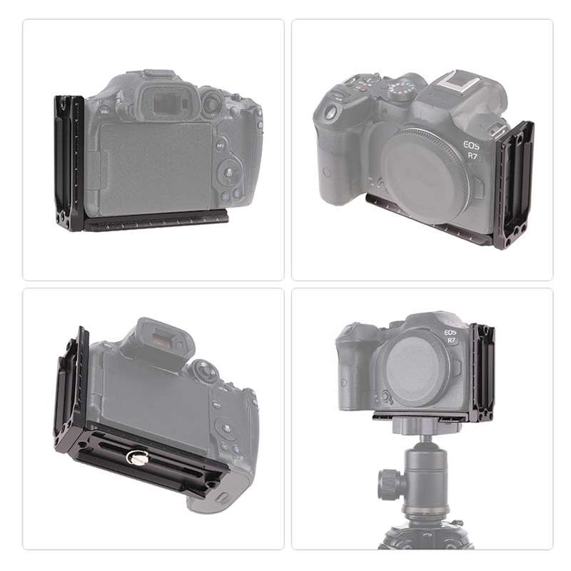 JLWIN Quick Release Plate L Bracket Plate for DJI Ronin RS 2 / RSC 2 / RS 3 Gimbal Stabiliser