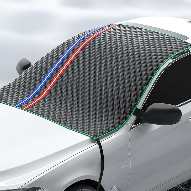 Winter Outdoor Car Windscreen Snow Ice Shield Thicken Waterproof Protector, Spec: Front Cover