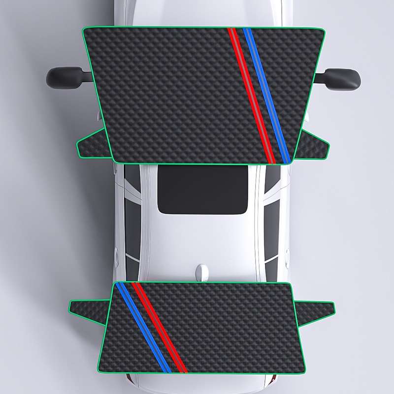 Winter Outdoor Car Windscreen Snow Ice Shield Thicken Waterproof Protector, Spec: Front Cover