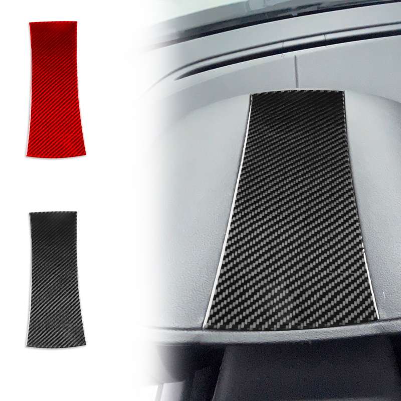 For Jaguar F-TYPE 2013+ Universal Left And Right Hand Drive Car Instrument Panel Sticker(Black)