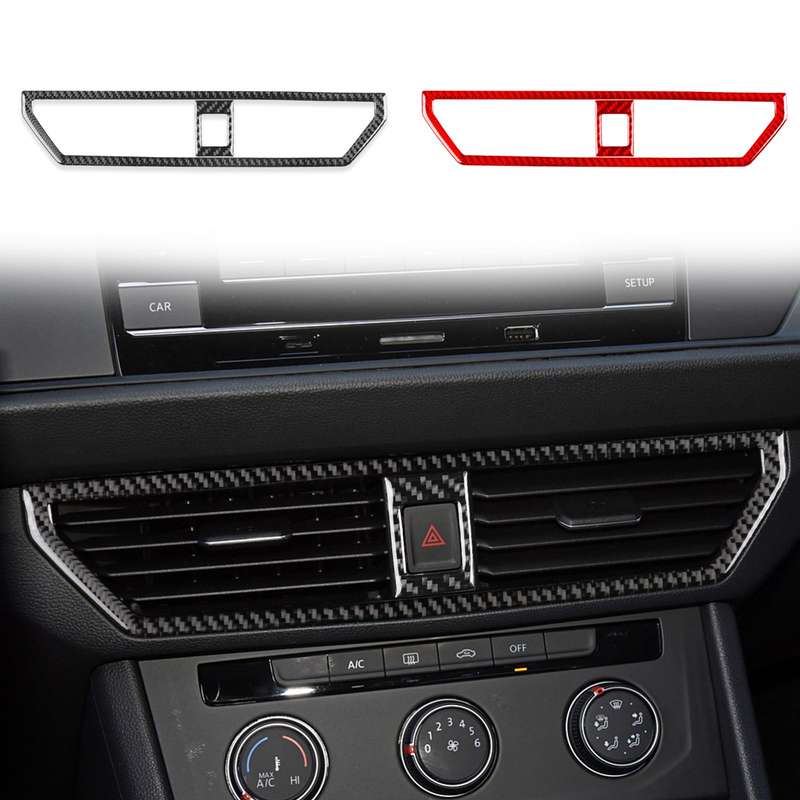 For Volkswagen Sagitar 2019-2023 2pcs /Set A Model Left-hand Drive Central Control Air Outlet Sticke