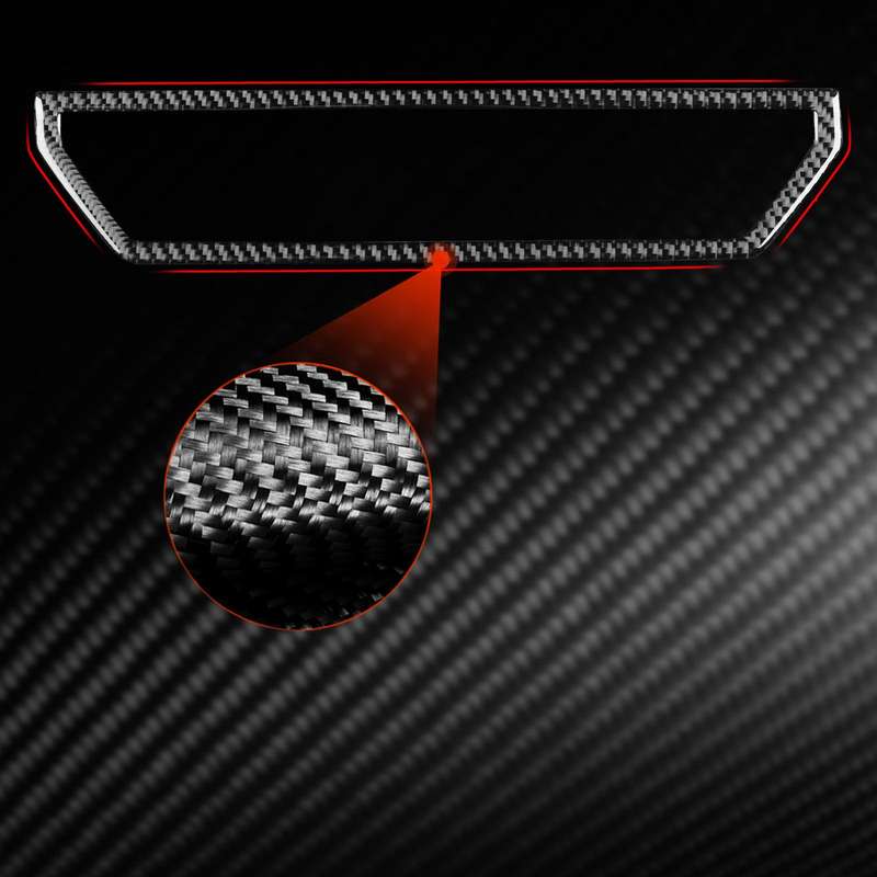 For Volkswagen Sagitar 2019-2023 Left-hand Drive Central Control Air Outlet Sticker(Red)