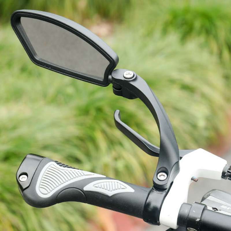 Motorcycle Wide View Rear View Mirror Bicycle Reflector, Color: Ellipse Left