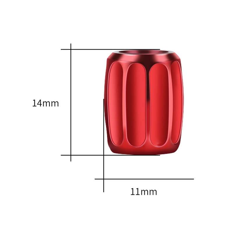 4pcs/set Metal Anti-theft Tyre Core Valve Personalised Conversion Cap, Color: Colorful