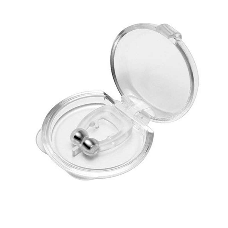 Magnetic Anti Snore Device Stop Snoring Nose Clip Sleeping Aid Apnea Guard Blister Packaging