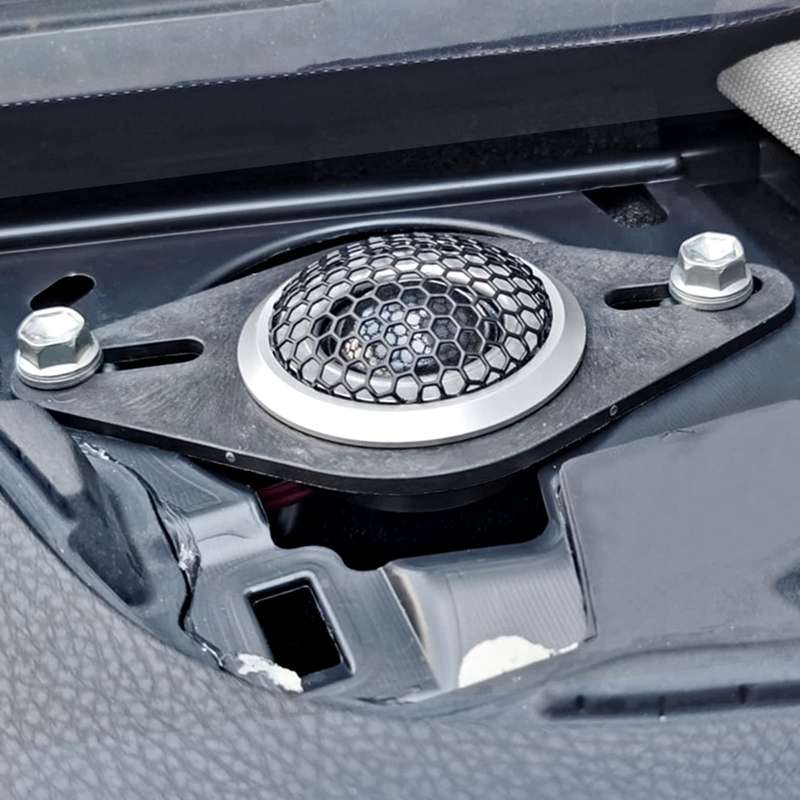 2pcs /Set Car Audio Modification Bracket Front Door Speaker Modification Tweeter Triangle Washer