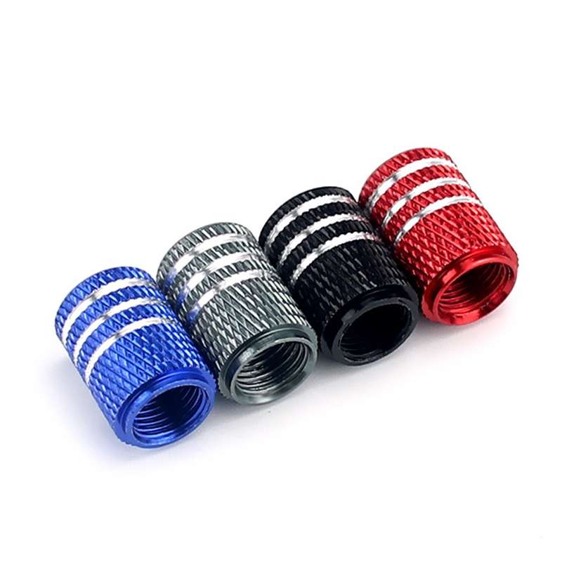 Laser Power Gesture Motivational Fist Car Tire Valve Cap, Specification: Black