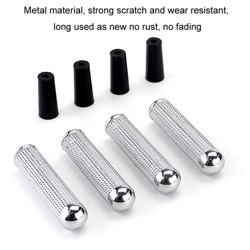 8mm 4pcs/set Universal Metal Door Bolts for Automobiles Interior Modification Accessories