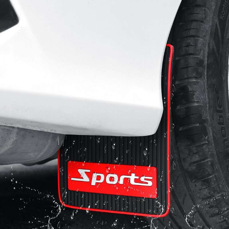 2pcs Car Tire Mud Flap Modification Plastic Anti-Splash Mud Flap, Style: Cat Eye