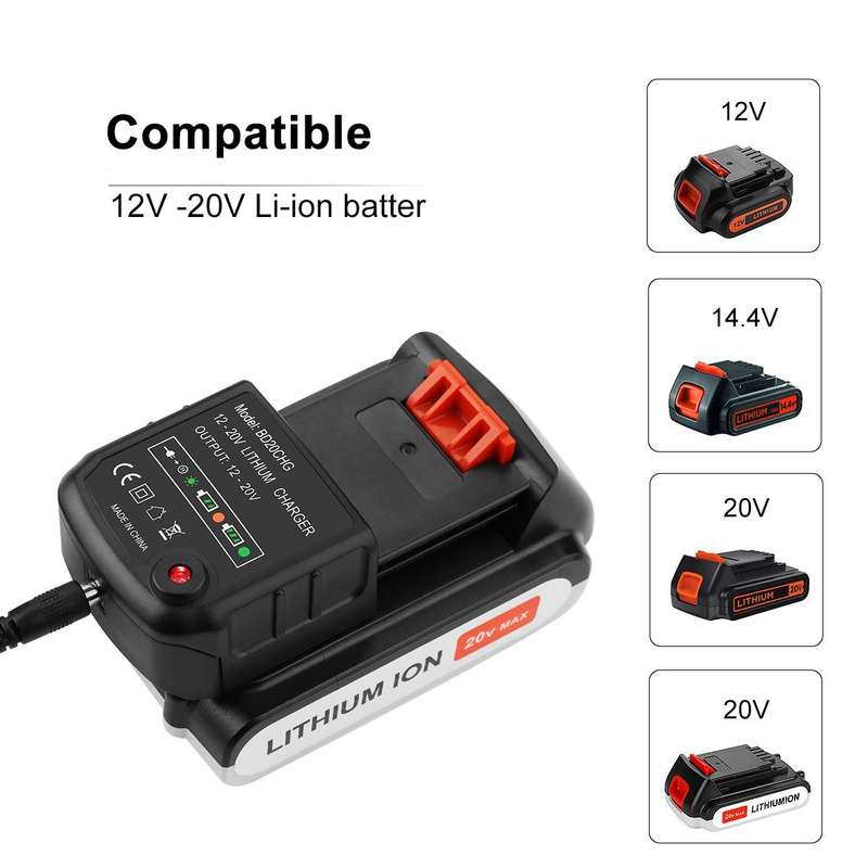 BD20CHG For Battery 20V Lithium Battery Charger Electric Tool Accessories, Plug: EU
