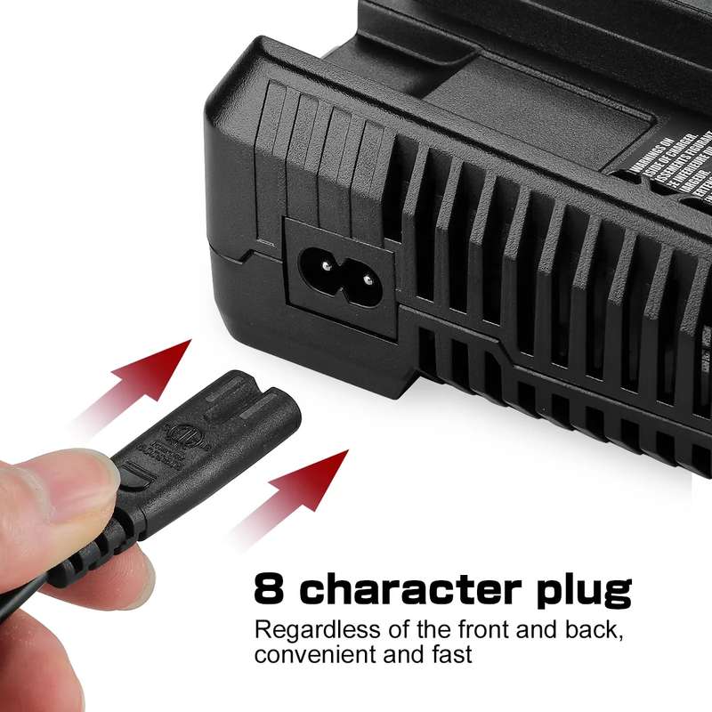 For Craftsman CMCB202 / CMCB204 / CMCB209 Electric Tool 20V Lithium Battery Charger, Plug: US