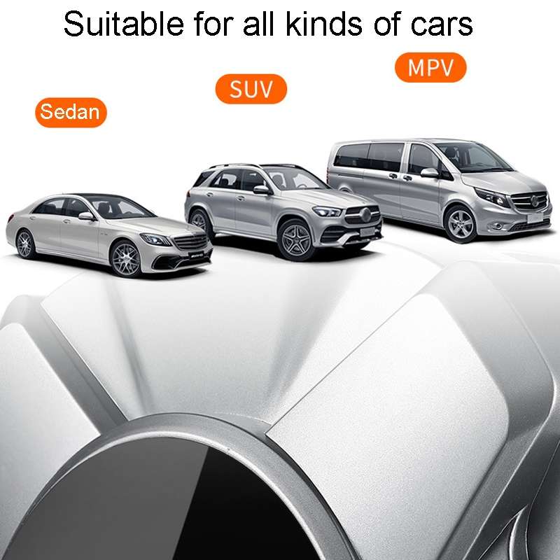 19 Cylinders Car Intelligent Digital Display Inflator Pump Portable Car Tire Pneumatic Engine(Silver