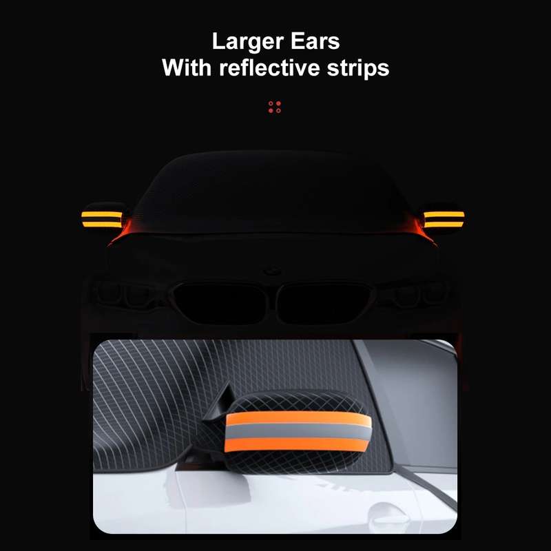 ST-3959 Snow Cover Front Windshield Strong Magnetic Adsorption Car Windshield Cover Oxford Cloth Com