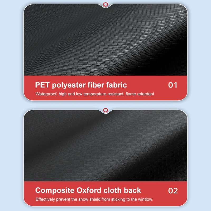 ST-3959 Snow Cover Front Windshield Strong Magnetic Adsorption Car Windshield Cover Oxford Cloth Com