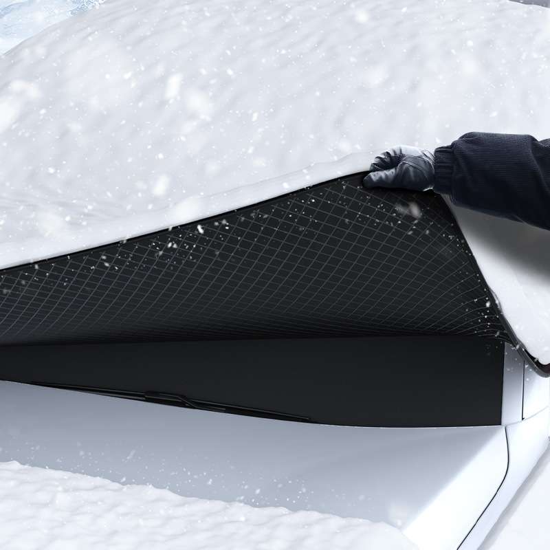 ST-3959 Snow Cover Front Windshield Strong Magnetic Adsorption Car Windshield Cover Oxford Cloth Com