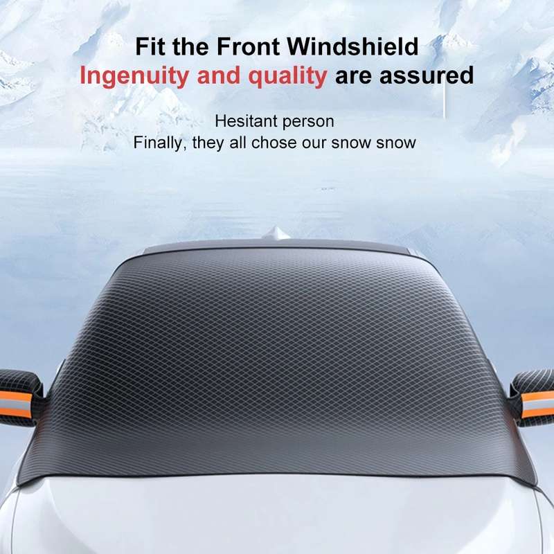 ST-3959 Snow Cover Front Windshield Strong Magnetic Adsorption Car Windshield Cover Oxford Cloth Com
