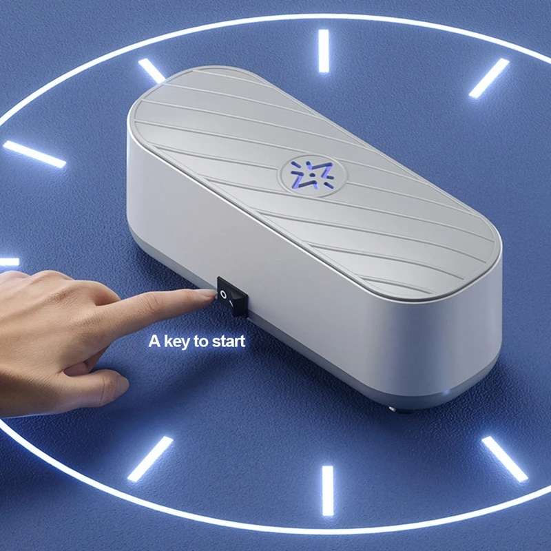 Multifunctional Ultrasonic Cleaner Jewelry Glasses Lenses Cleaning Machine, Spec: Rechargeable With