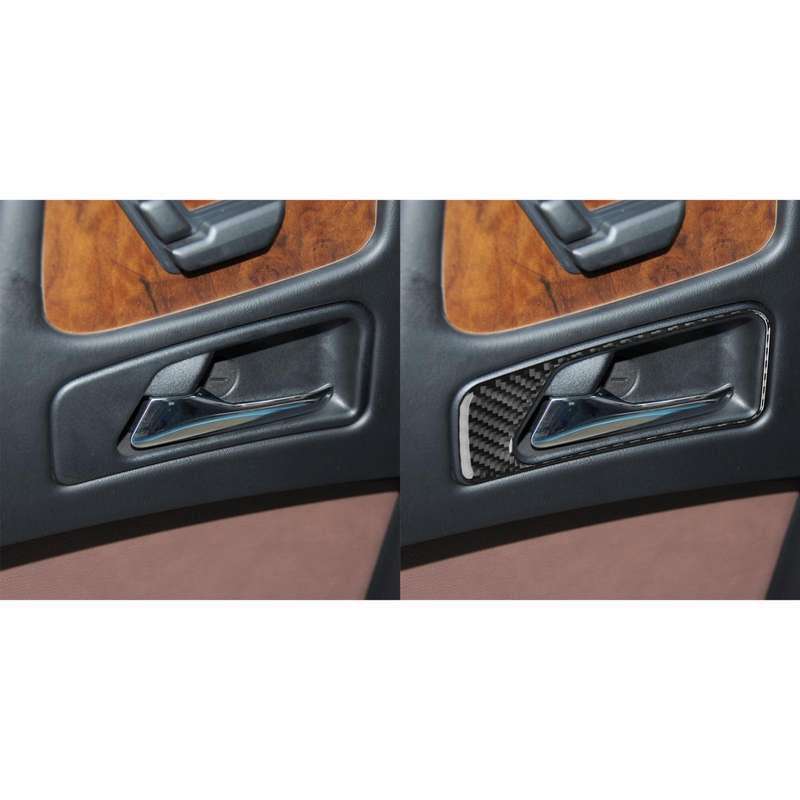 For Mercedes-Benz G-Class W463 4pcs /Set Interior Door Handle Sticker(Red)