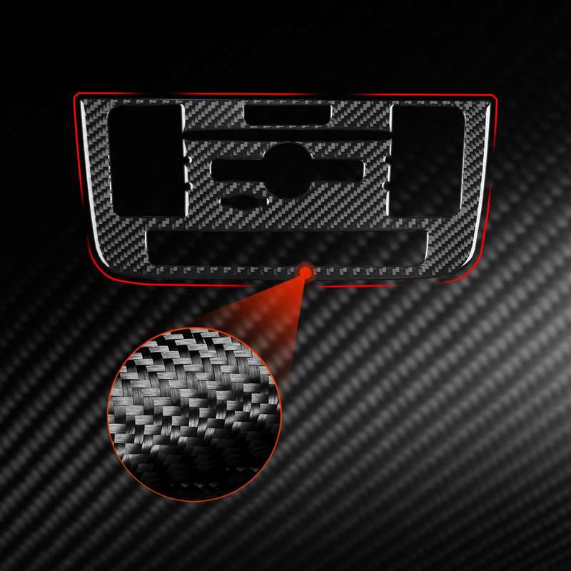 For Mercedes-Benz G-Class W463 Multimedia Panel Sticker(Black)