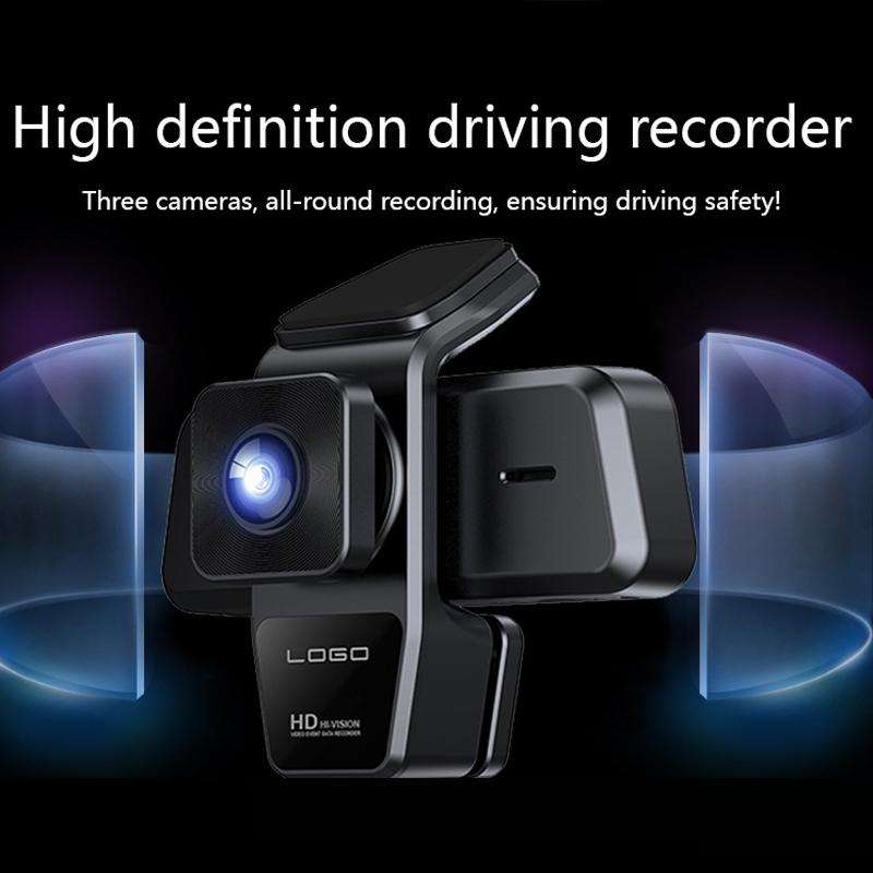 3 Recording 1080P Camera HD Mobile Phone Playback Driving Recorder(G70)