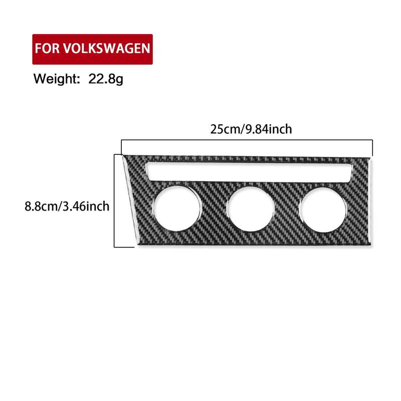 For Volkswagen Sagitar 2019-2023 A Model Left-Hand Drive Central Control Air Conditioning Panel Stic