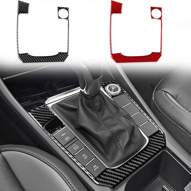 For Volkswagen Sagitar 2019-2023 A Model Left-Hand Drive Gear Panel Sticker(Red)
