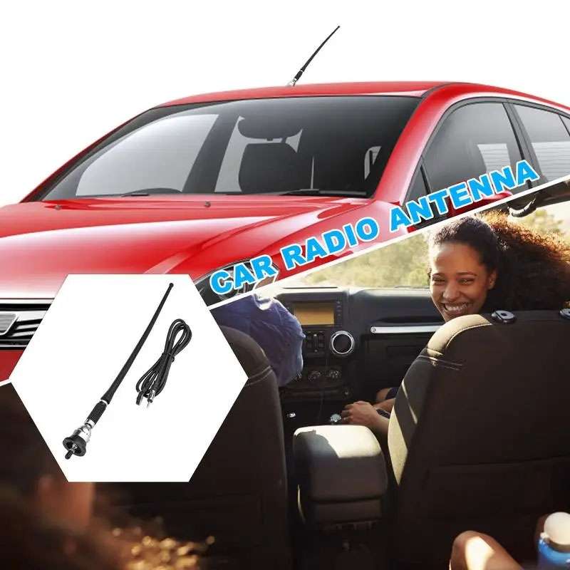 Off-Road Vehicle Outdoor Antenna Car Radio AM/FM Soft Aerial