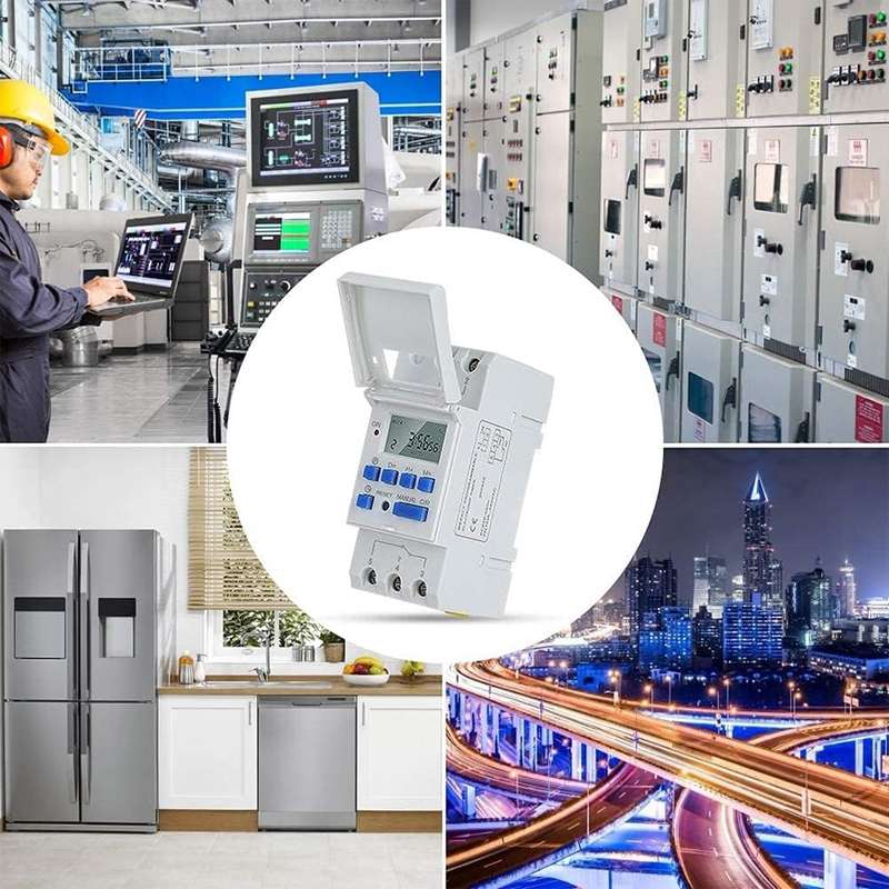 THC15A Microcomputer Time Control Switch Transparent Time Control Timer