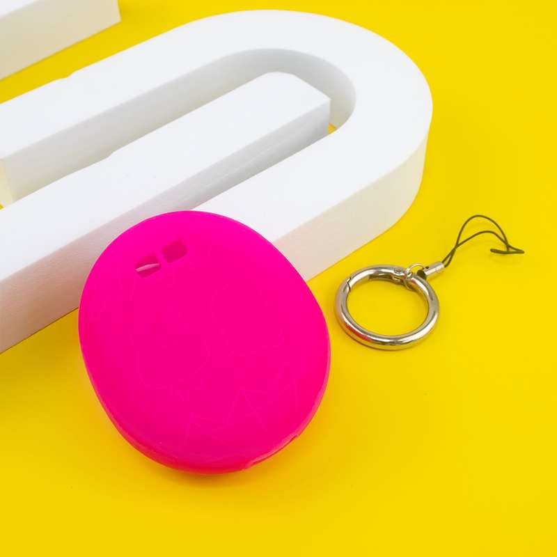 For Tamagotchi Uni (2023) Pet Game Machine Silicone Protection Case(Luminous Blue)