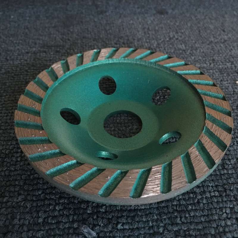 100mm Concrete Stone Diamond Grinding And Polishing Blades Ceramic Grinder Machine Fan Shape Grindin