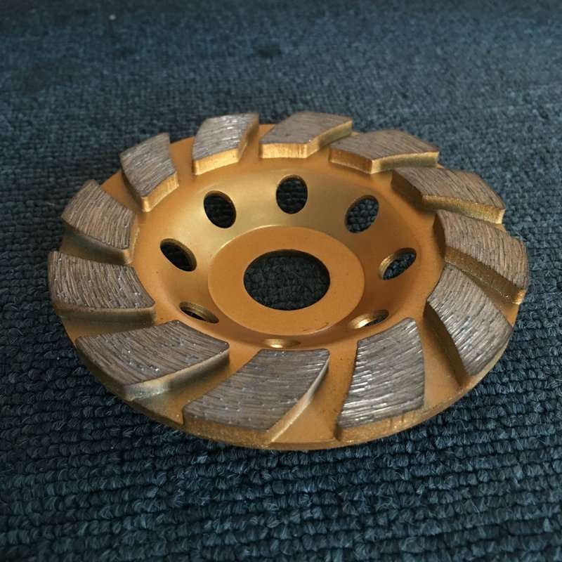 100mm Concrete Stone Diamond Grinding And Polishing Blades Ceramic Grinder Machine Fan Shape Grindin