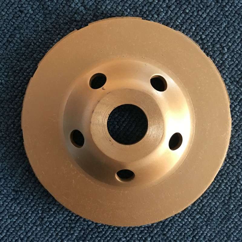 100mm Concrete Stone Diamond Grinding And Polishing Blades Ceramic Grinder Machine Fan Shape Grindin