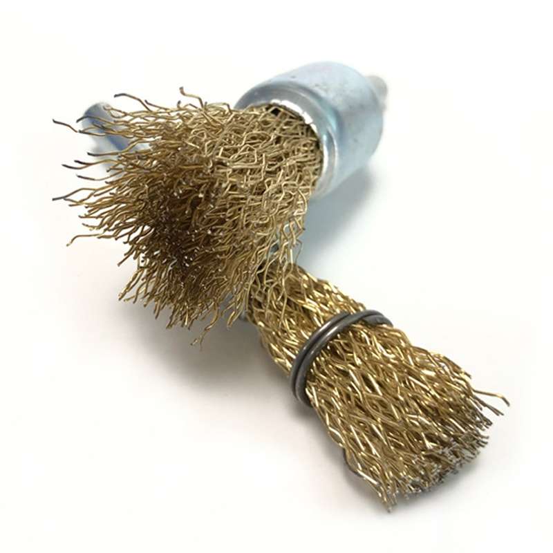 10x6x25mm 5pcs Wire Brush Industrial Grade Stainless Steel Rust Removal Wire Brush