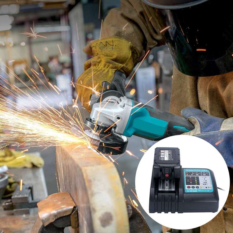 LUOMASHI For Makita 18V Lithium Battery Charger, Model: US Plug