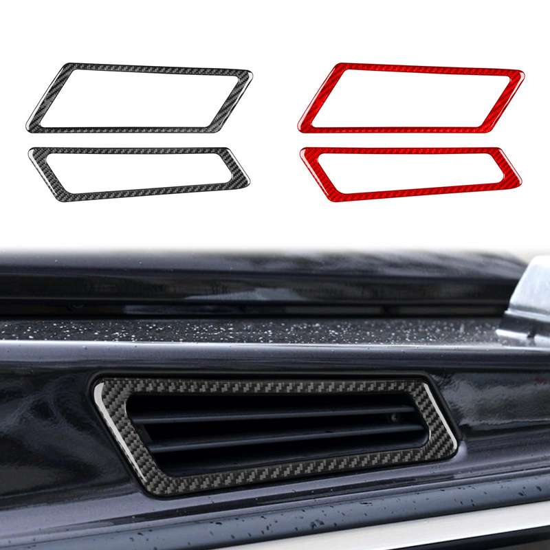 For Mercedes-Benz G-Class W463 2pcs /Set Hood Both Sides Air Vent Stickers(Red)