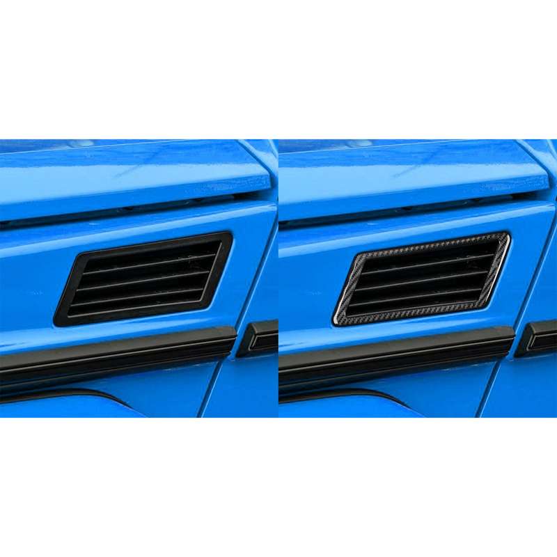 For Mercedes-Benz G-Class W463 2pcs /Set Hood Both Sides Air Vent Stickers(Red)