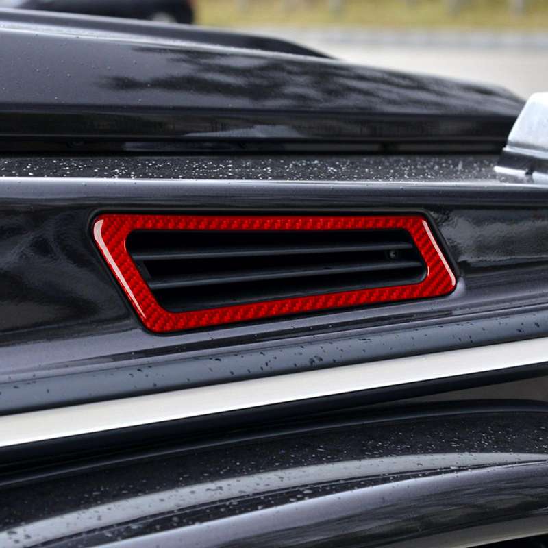 For Mercedes-Benz G-Class W463 2pcs /Set Hood Both Sides Air Vent Stickers(Red)