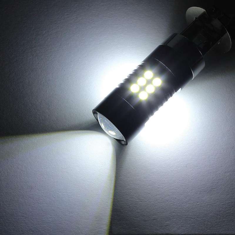 1pair Automotive High-power LED White Light Fog Lamp(H3)