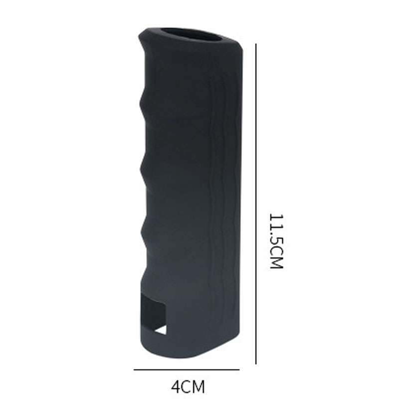 Automotive Universal Silicone Handbrake Handle Cover Brake Handle Decorative Protective Sleeve, Size