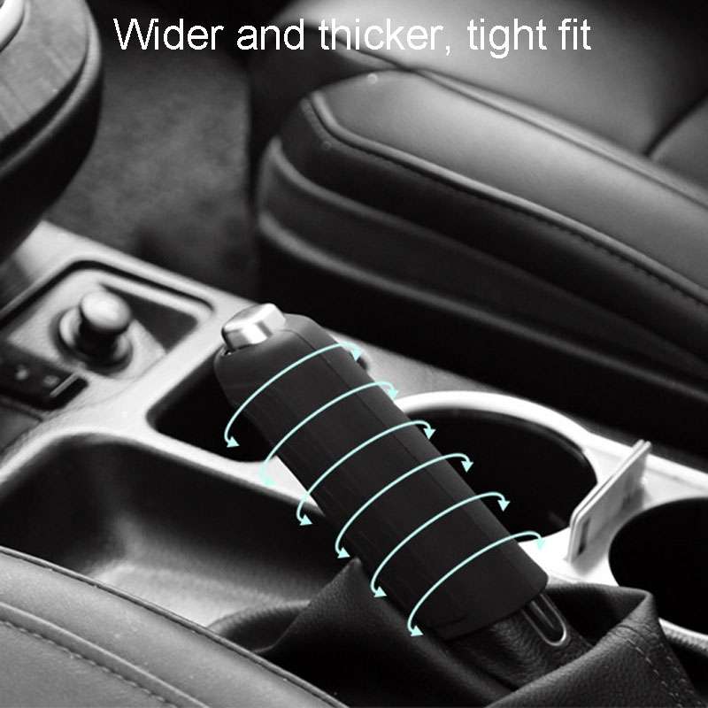 Automotive Universal Silicone Handbrake Handle Cover Brake Handle Decorative Protective Sleeve, Size