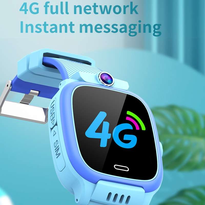 Y36 1.44-inch 4G Video Call Waterproof Smart Children Phone Watch with SOS Function(Black)