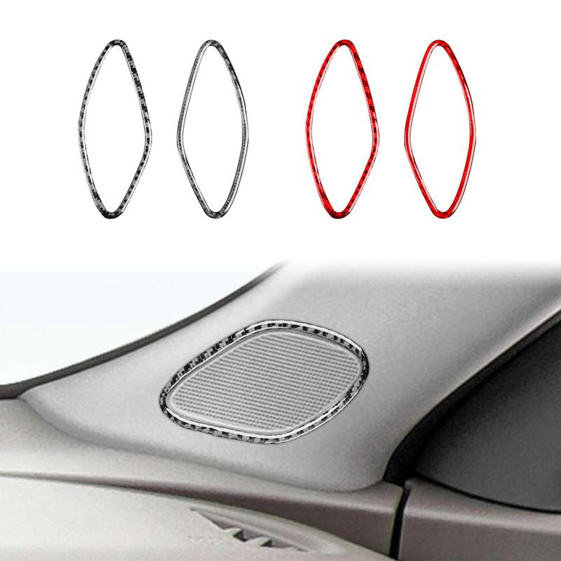 For Chevrolet Malibu 2016-2022 2pcs /Set Left-hand Drive A-pillar Speaker Sticker(Black)