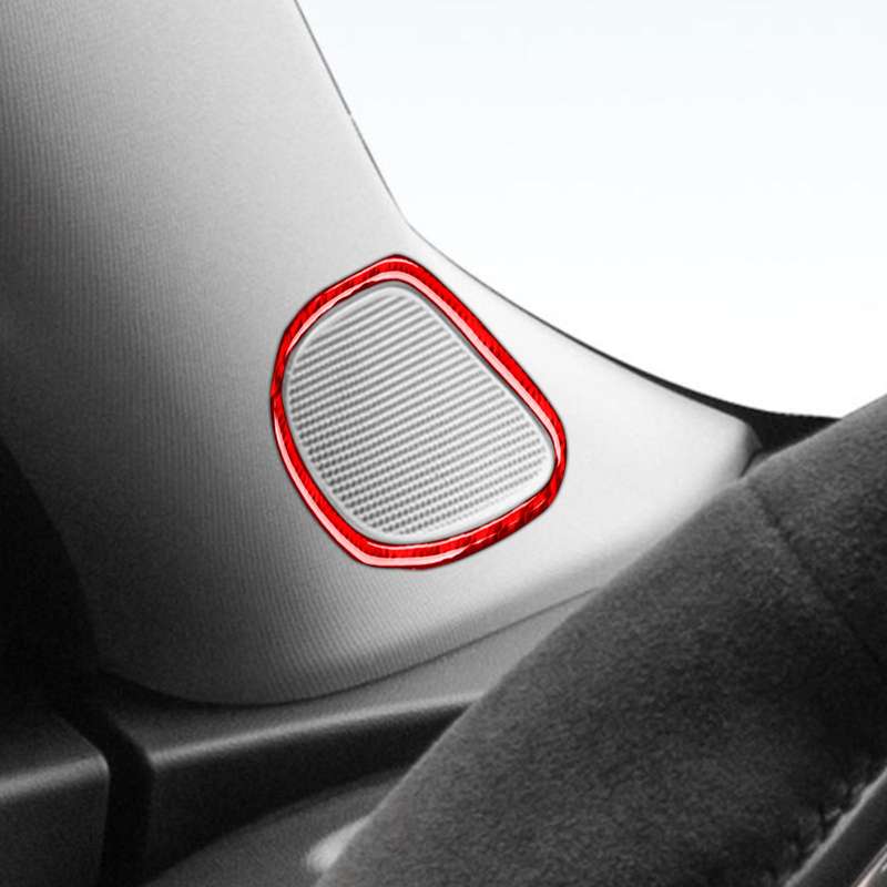 For Chevrolet Malibu 2016-2022 2pcs /Set Left-hand Drive A-pillar Speaker Sticker(Black)